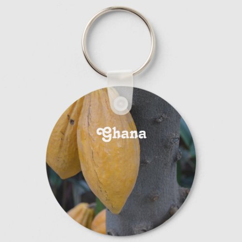Ghana Cocoa Keychain