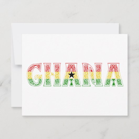 Ghana Colors design! (Front)