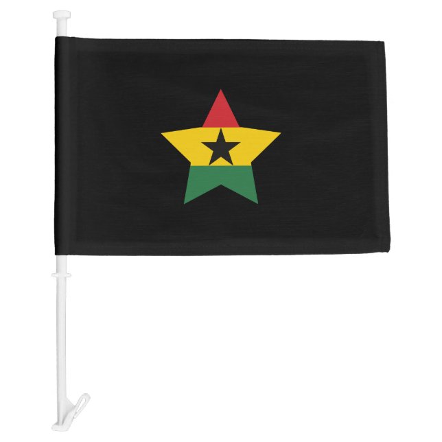 Ghana Country Car Flag (Front)