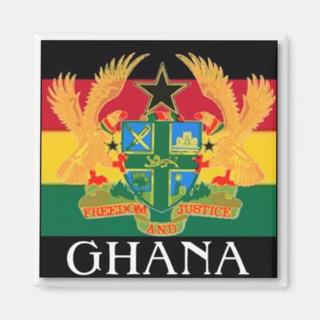 Ghana Customized Accessories Magnet (Front)