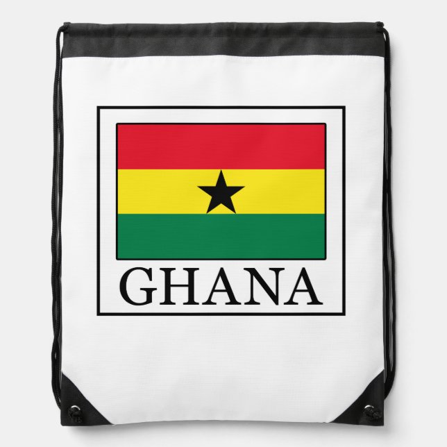 Ghana Drawstring Bag (Front)