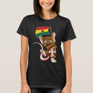 Ghana Fan Mouse T-Shirt