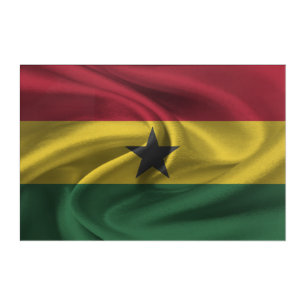 Ghana Flag Acrylic Print