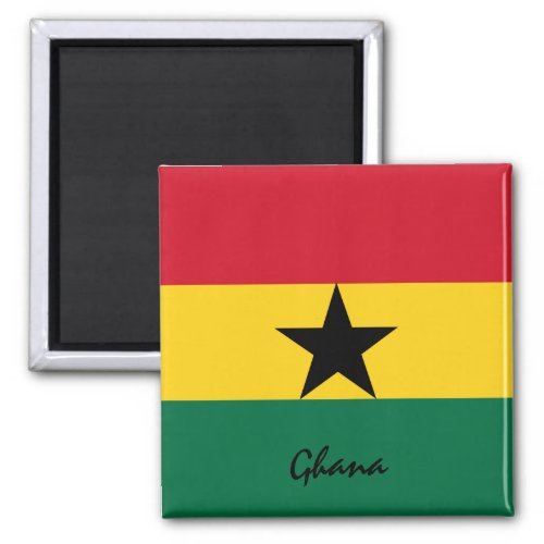 Ghana flag  Africa holidaysports fans Magnet