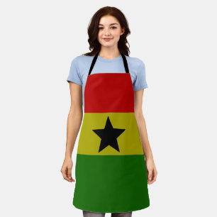 Ghana flag apron