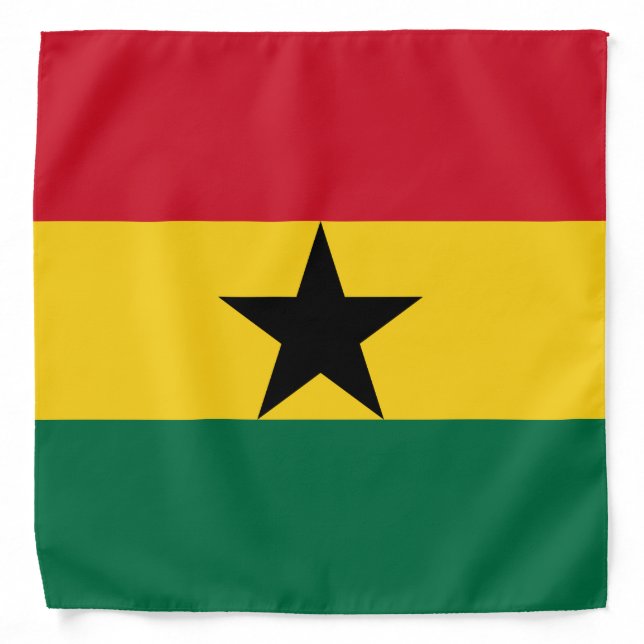 Ghana Flag Bandana (Front)