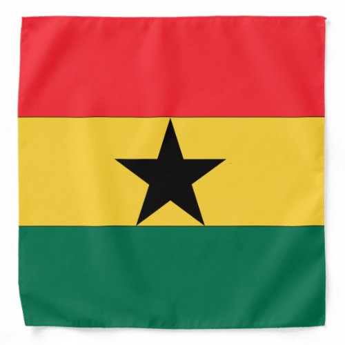 Ghana Flag Bandana