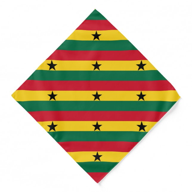 Ghana Flag Bandana (Front)