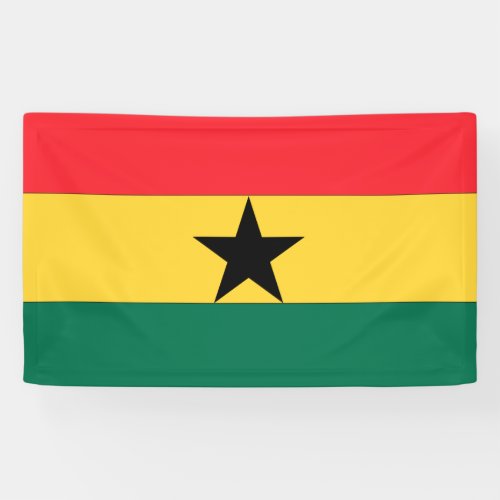 Ghana Flag Banner