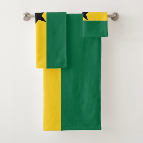 Ghana Flag Bath Towel Set