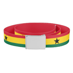 Ghana flag Belt
