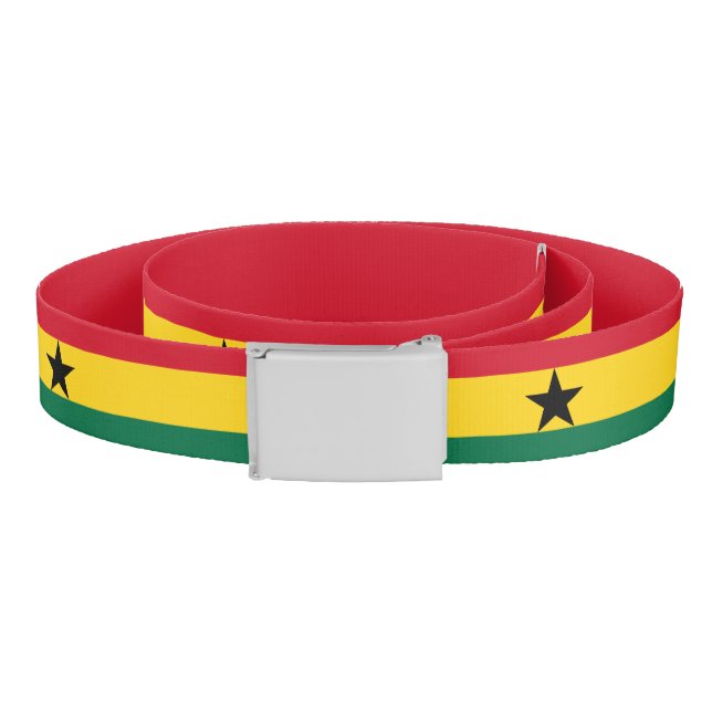 Ghana flag Belt (Coil)