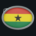 Ghana flag belt buckle<br><div class="desc">An ideal gift for all those who are patriotic of their country!</div>
