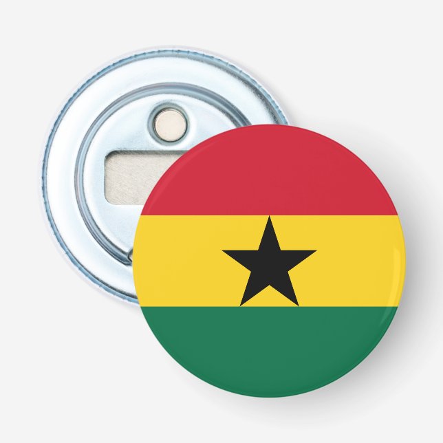 Ghana Flag Bottle Opener (Front)