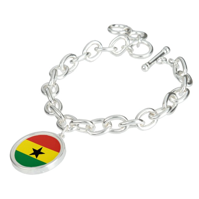 Ghana flag bracelet (Side)
