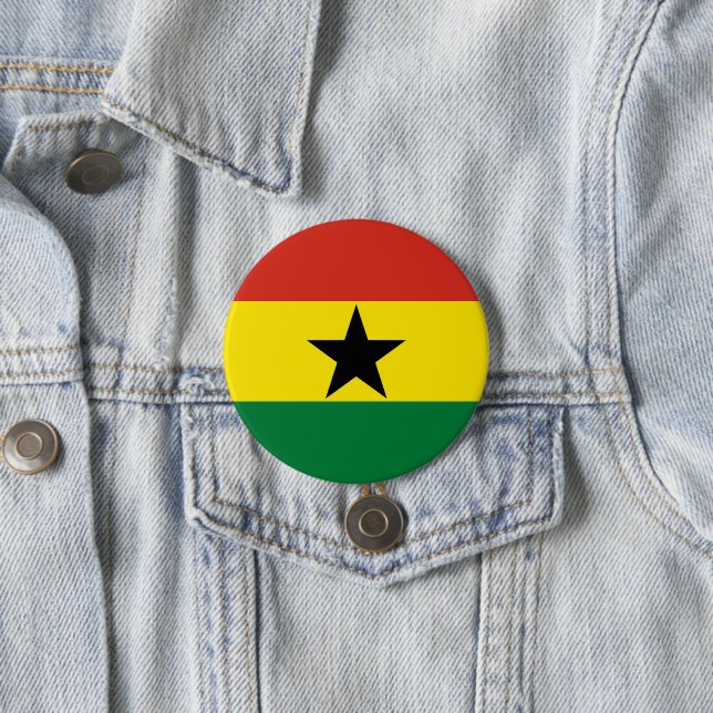 Ghana flag button (In Situ)