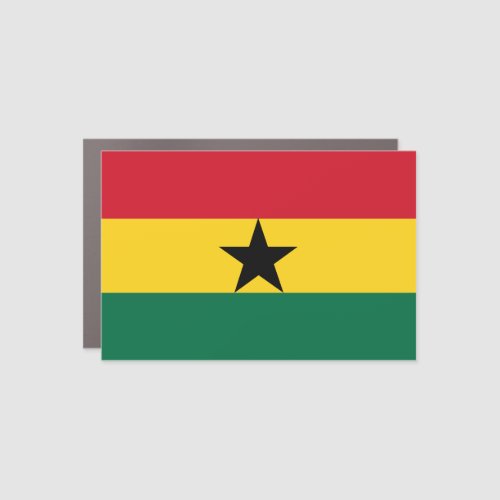 Ghana Flag Car Magnet