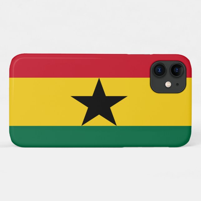 Ghana Flag Case-Mate iPhone Case (Back (Horizontal))