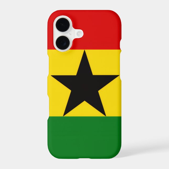 Ghana Flag Case-Mate iPhone Case (Back)
