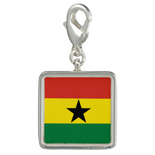 Ghana flag charm