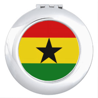 Ghana Flag Compact Mirror