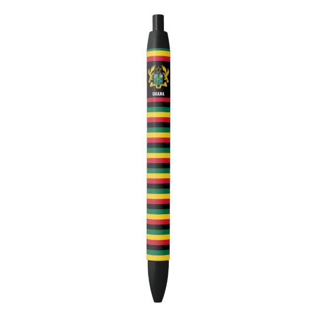 Ghana Flag Cute Patriotic Pen (Front Vertical)