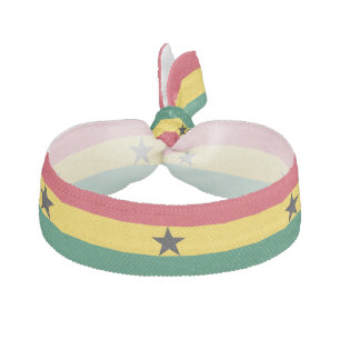 Ghana Flag Elastic Hair Tie