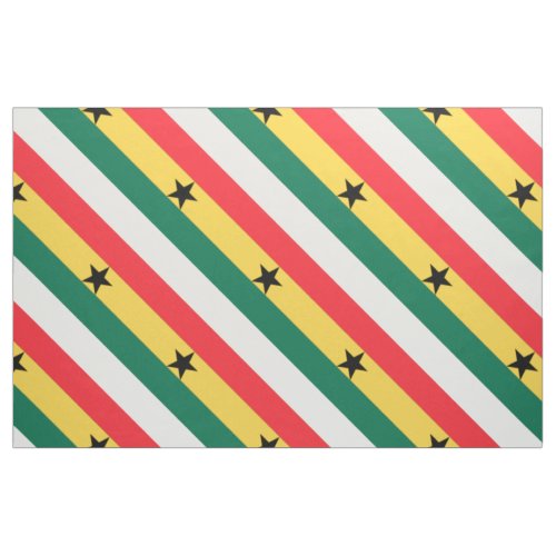 Ghana Flag Fabric