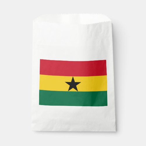 Ghana Flag Favor Bag