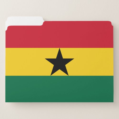 Ghana flag File Folders