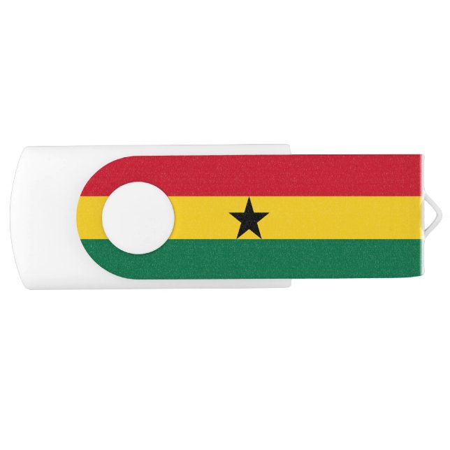Ghana Flag Flash Drive (Front)