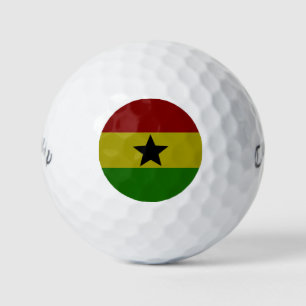 Ghana flag golf balls