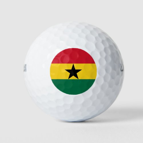 Ghana Flag Golf Balls