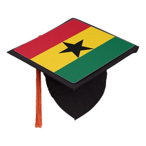 Ghana Flag Graduation Cap Topper