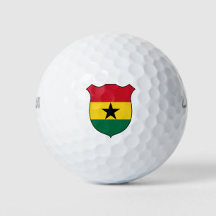 Ghana Flag Grand Patriotic Golf Balls