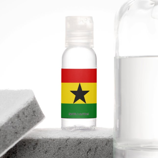 Ghana Flag  Hand Sanitizer (Insitu)