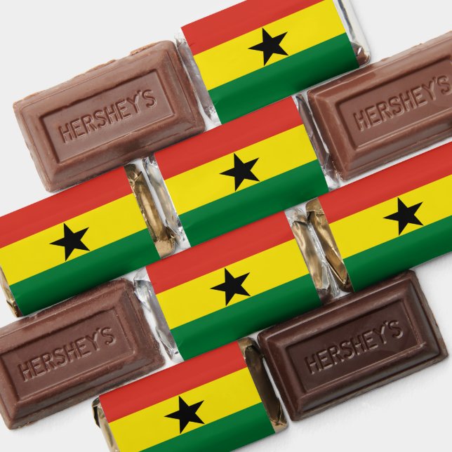 Ghana flag hershey's miniatures (Assorted)