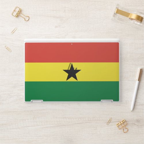 Ghana flag HP laptop skin