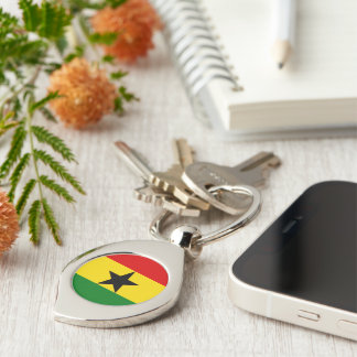 Ghana Flag Keychain