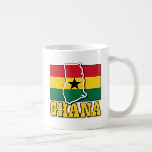 Ghana Flag Land Coffee Mug
