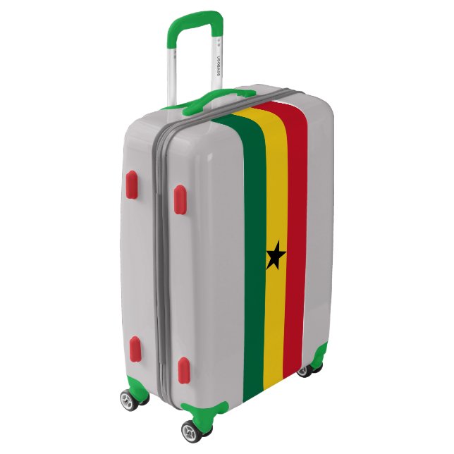 Ghana Flag Luggage (Rotated Left)