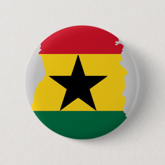 Ghana flag map button
