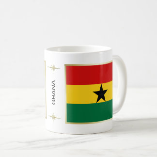 Ghana Flag + Map Mug
