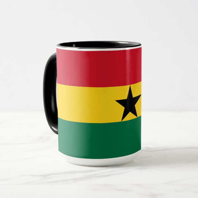 Ghana Flag Mug (Front Left)