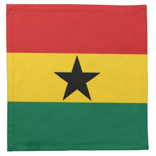 Ghana Flag Napkin