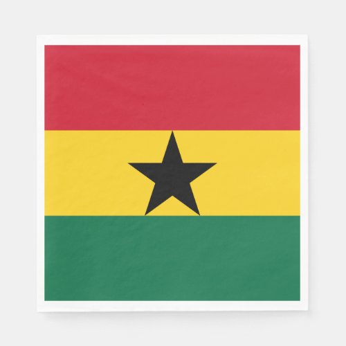 Ghana Flag Napkins