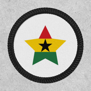 Ghana Flag Patch