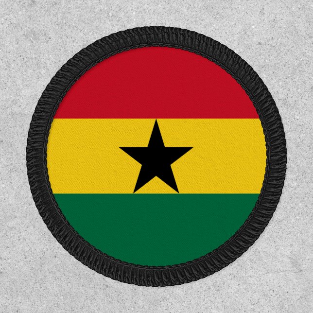 Ghana Flag Patch (Front)