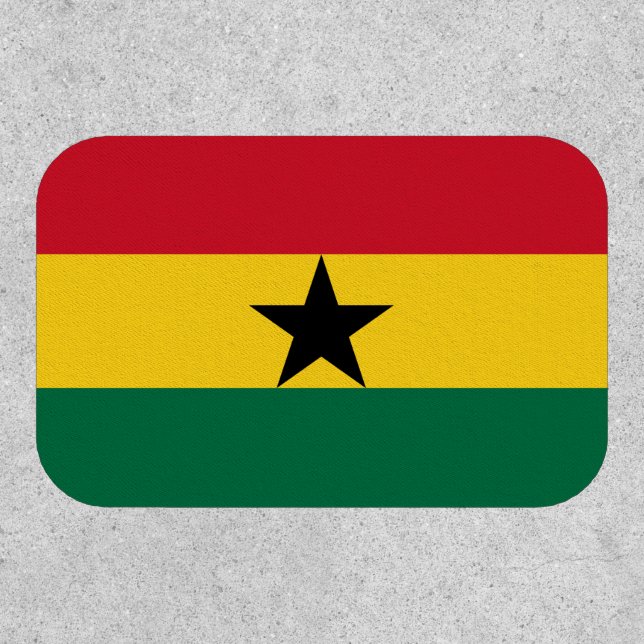 Ghana Flag Patch (Front)