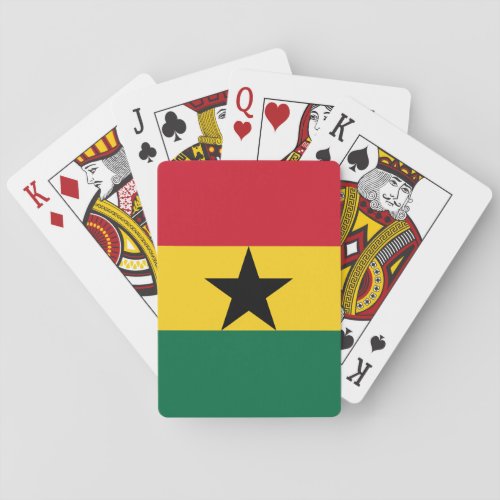 Ghana Flag Playing Cards